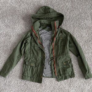 Market & Spruce Women’s Casual Jacket in Olive Green